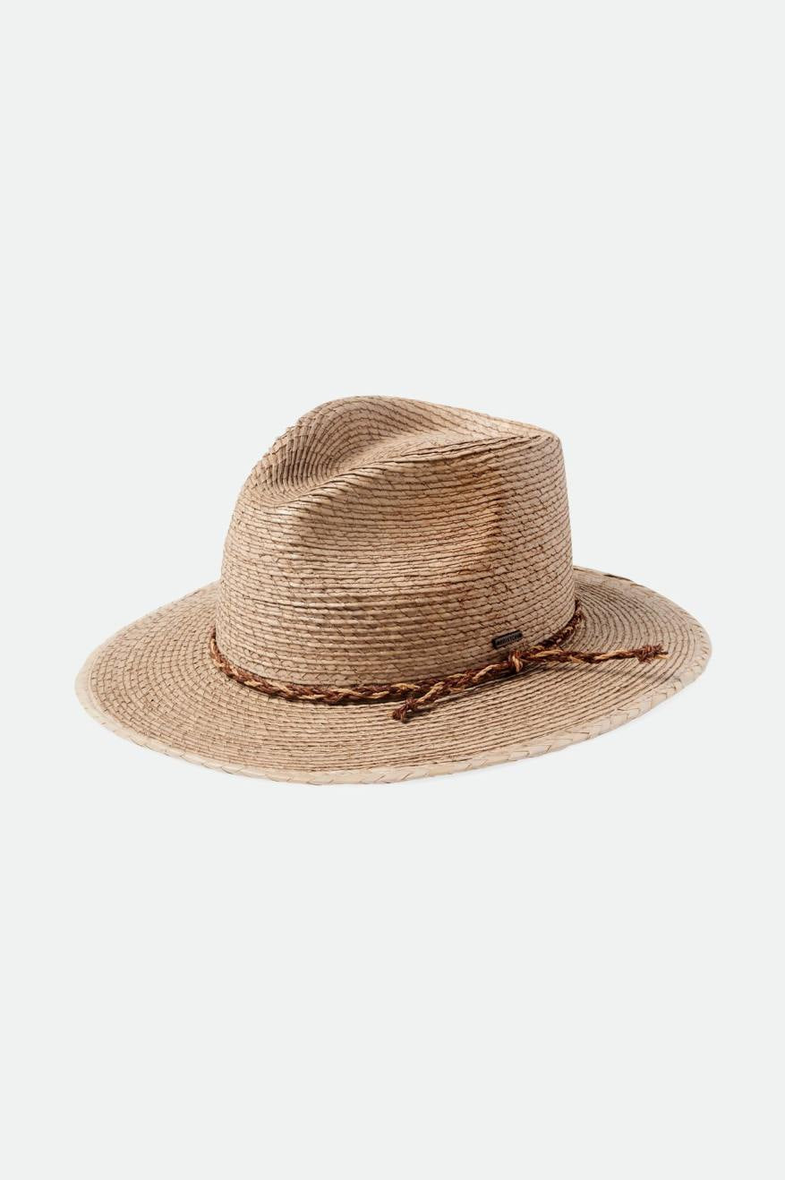 
       Brixton Messer Western Straw Fedora - Sand
     