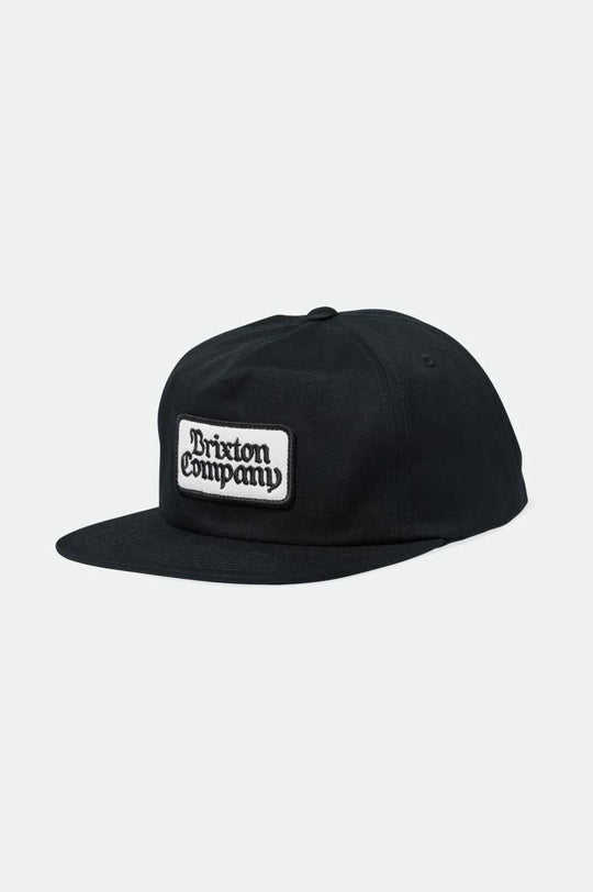 
       Brixton Men&#39;s Norvell Snapback - Black | Main
     