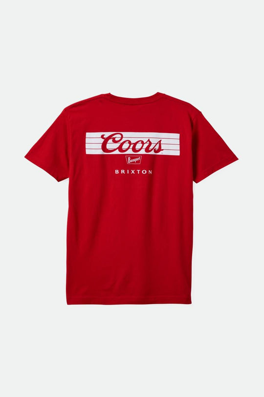 
       Brixton Coors Bar S/S Standard Tee - Red
     