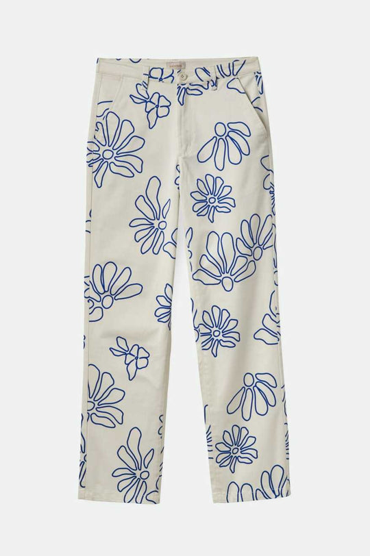 
       Brixton Women&#39;s Bedford Pant - Off White Daisy | Main
     