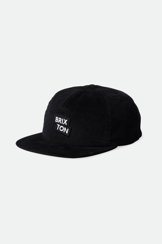 
       Brixton Team MP Snapback - Black
     