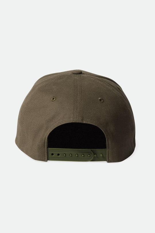 
       Brixton Palmer Proper Netplus MP Snapback - Olive Surplus/Navy/Washed Black
     