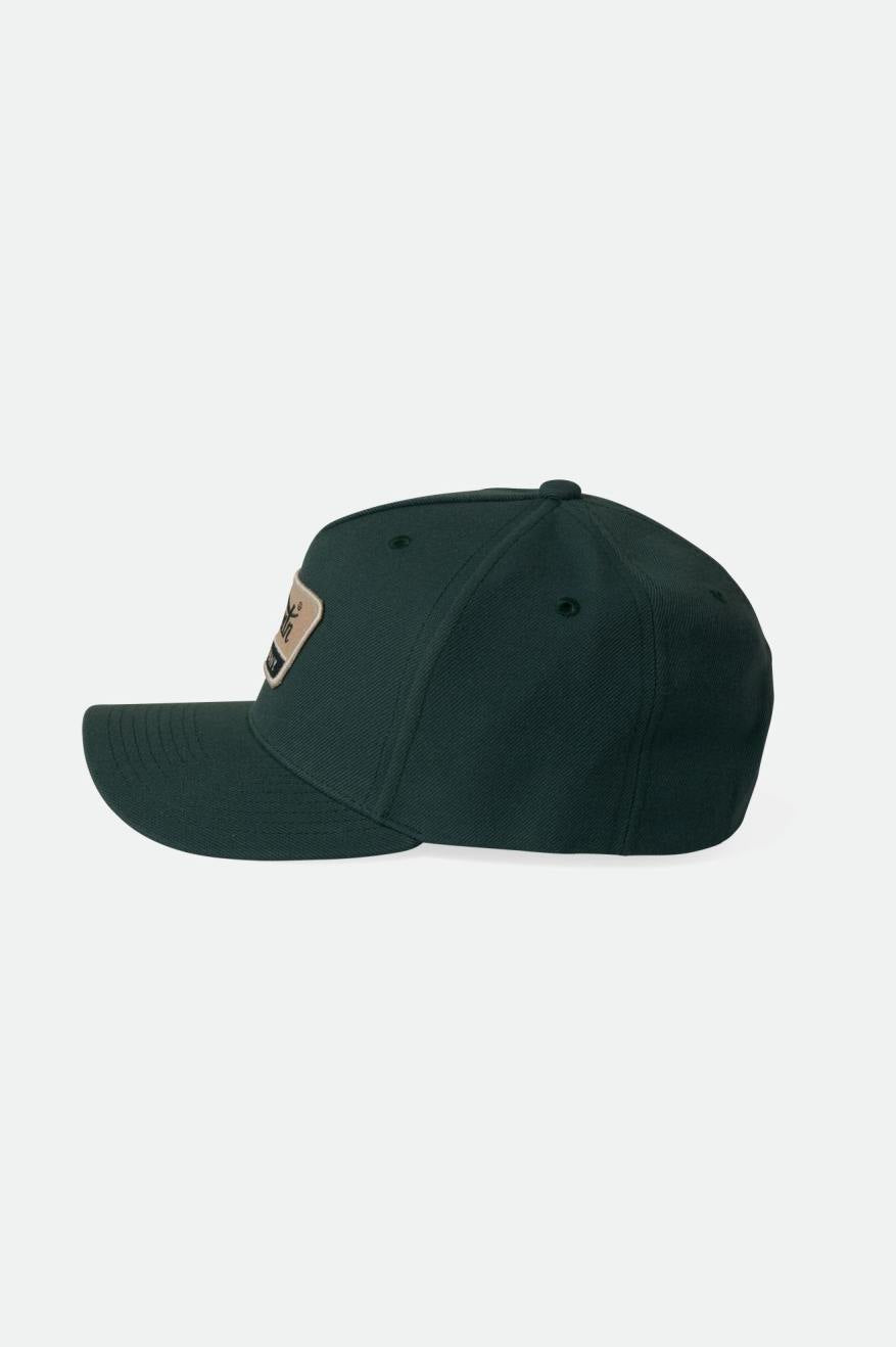 
       Brixton Linwood C Netplus MP Snapback - Trekking Green/Sand
     