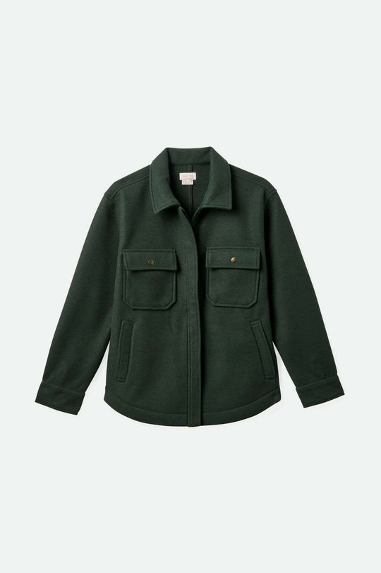 
       Women&#39;sDurham Shirt Jacket - Deep Forest| Main
     