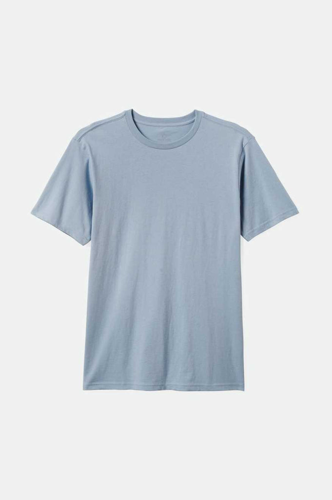 Brixton Premium Cotton S/S Tailored T-Shirt - Dusty Blue