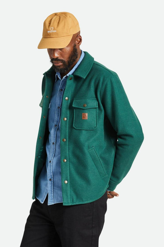 
       Brixton Durham Felted Stretch Jacket - Pine Needle
     