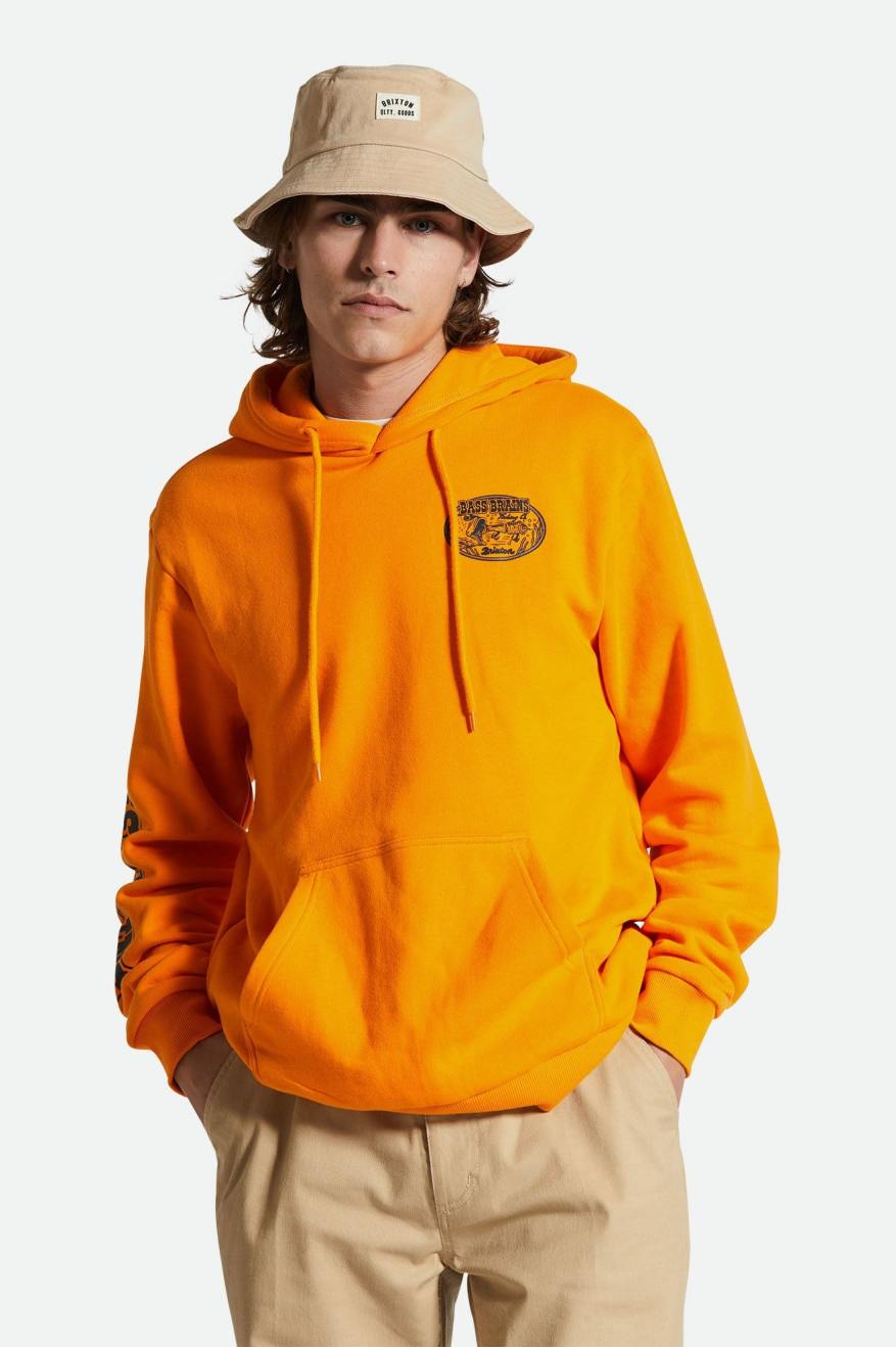 
       Brixton Bass Brains Swim Hood - Orange
     