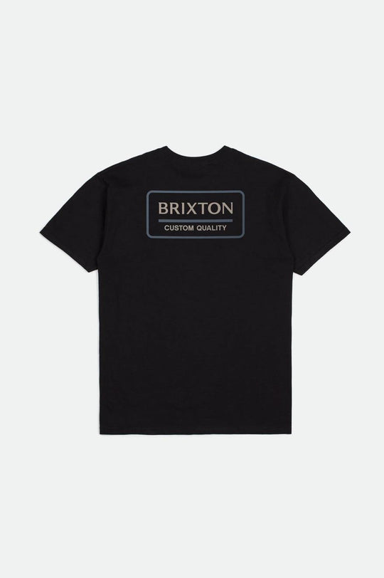 
       Brixton Palmer Proper S/S Standard Tee - Black/Oatmeal/Flint Blue
     