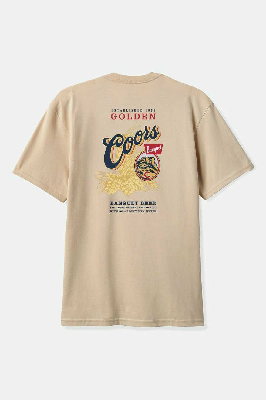 Coors Start Your Legacy Hops T-Shirt - Cream