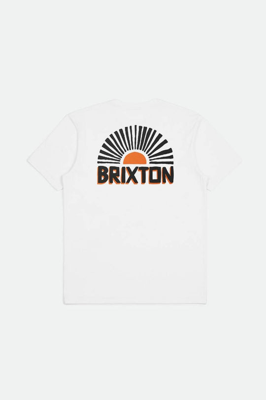 
       Brixton Fairview S/S Tailored Tee - White
     