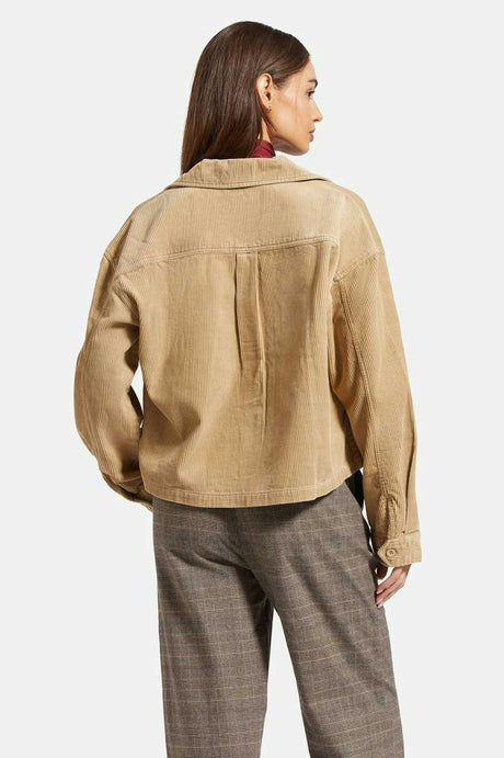 
       Back Fit Image | Utopia L/S Overshirt - Sand Cord
     