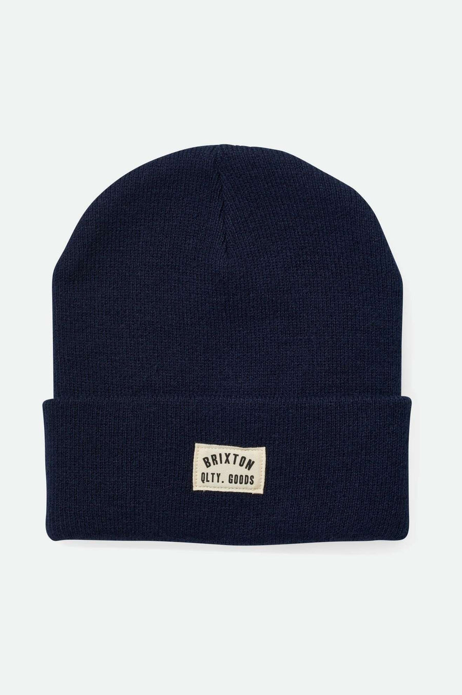 
       Brixton Men&#39;s Woodburn Watch Cap Beanie - Navy | Main
     