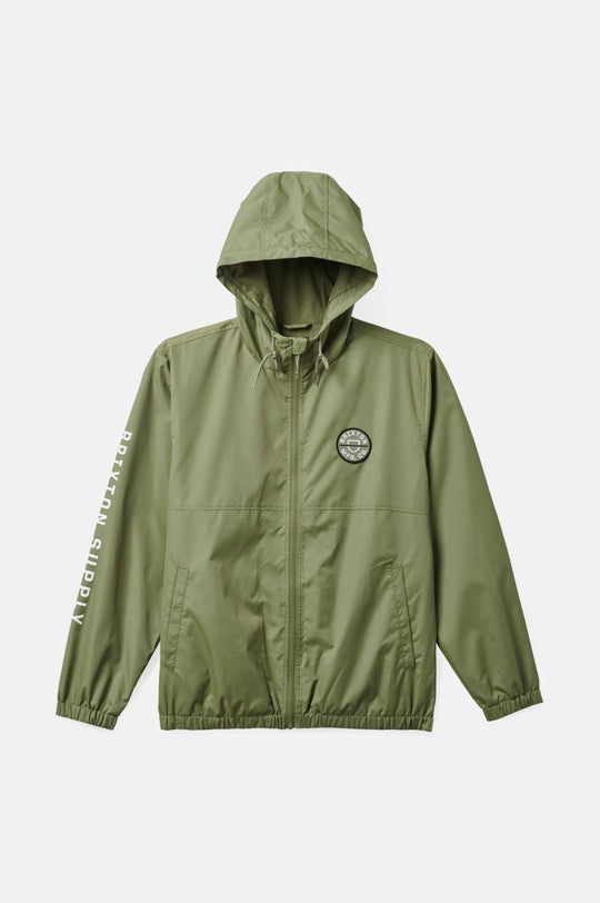 
       Brixton Claxton Crest Lightweight Jacket - Olive Surplus
     