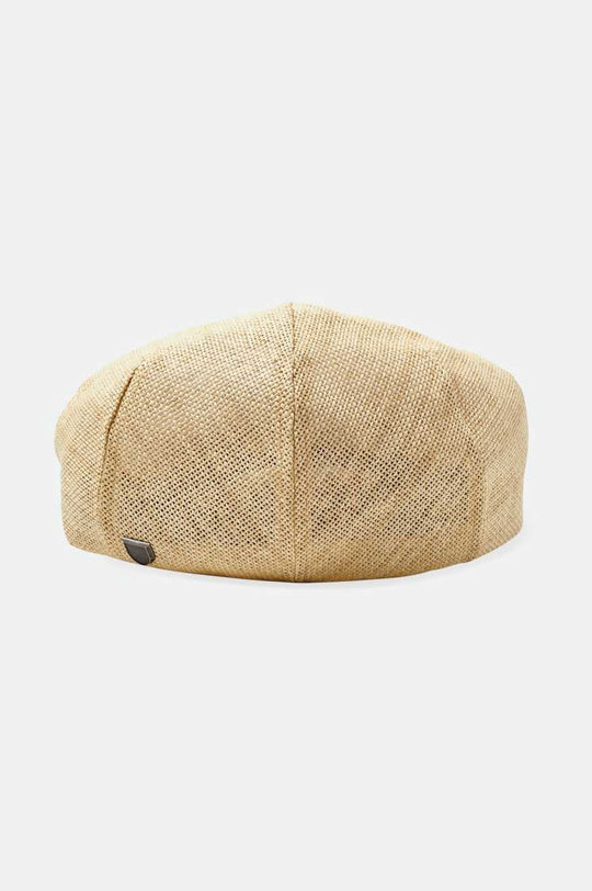 
       Brixton Hooligan Lightweight Flat Cap - Natural Straw
     