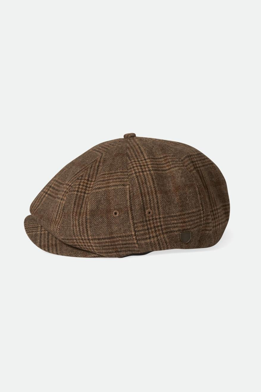 
       Brixton Brood Lightweight Newsboy Cap - Sand/Oat Milk
     