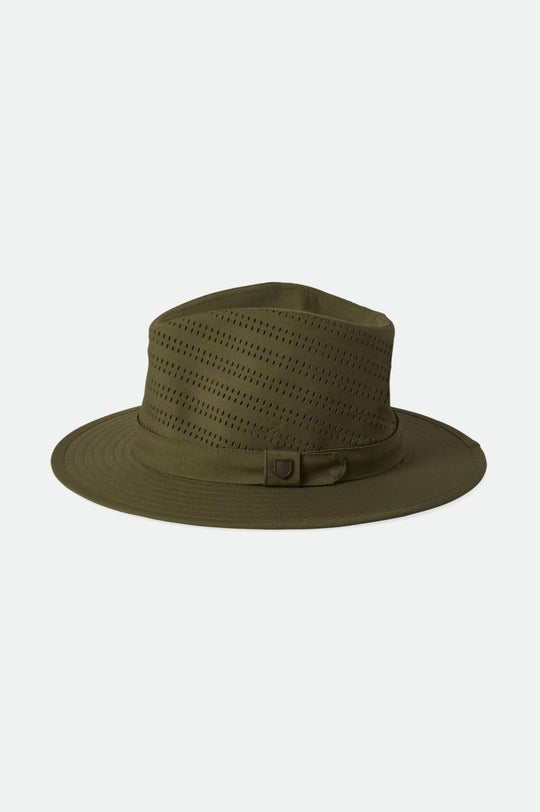 
       Brixton Messer Coolmax Fedora - Olive Surplus
     