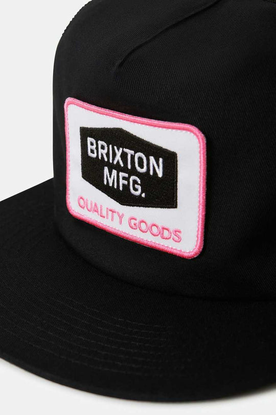 
       Brixton Neon Fallbrook Snapback - Black/Pink/Black
     