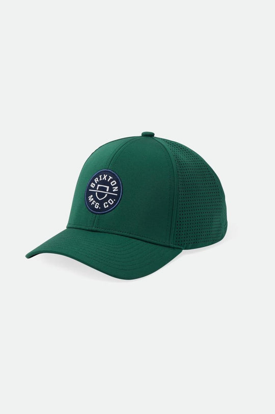 
       Brixton Crest Netplus MP Snapback - Spruce/Spruce
     