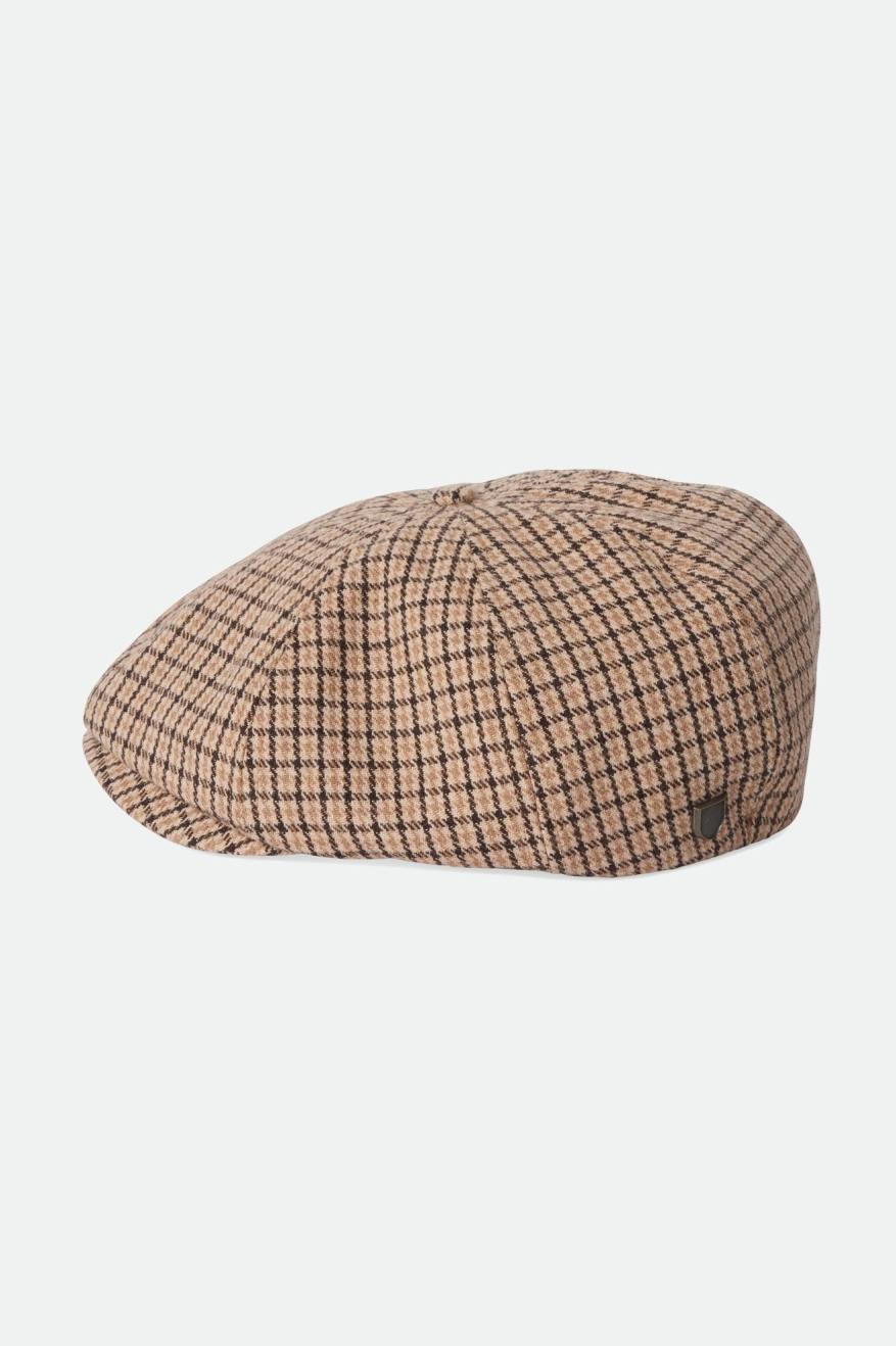 
       Brixton Brood Newsboy Cap - Sand/Desert Palm
     