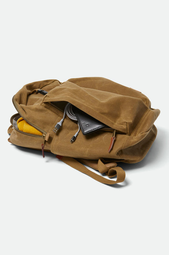 
       Brixton Traveler Backpack - Olive Brown
     