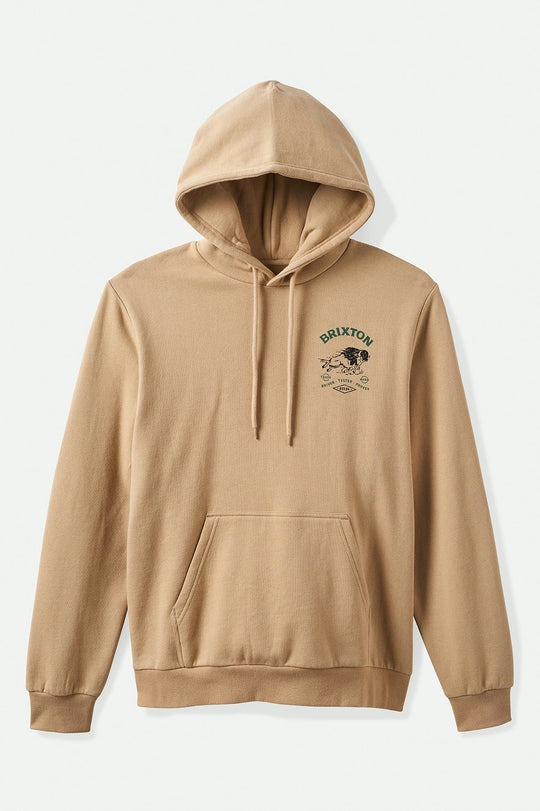 
       Brixton Charging Buffalo Hoodie - Sand
     