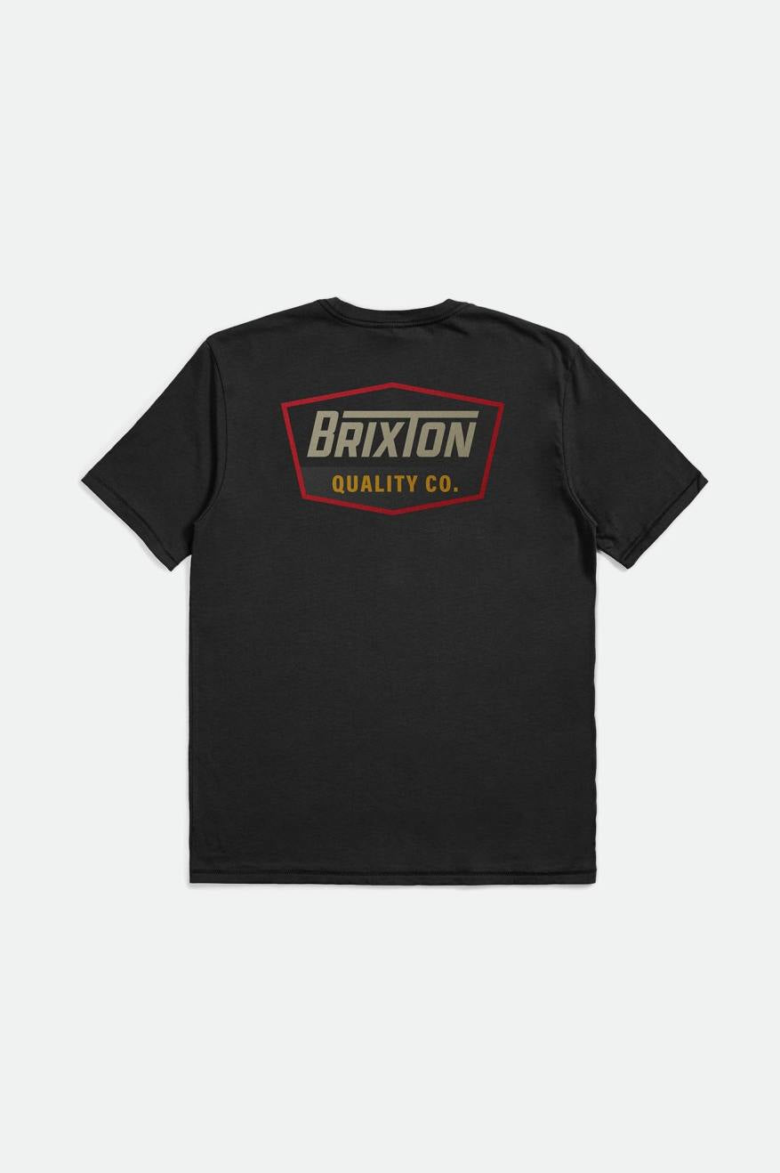 
       Brixton Regal S/S Standard Tee - Black/Sand
     