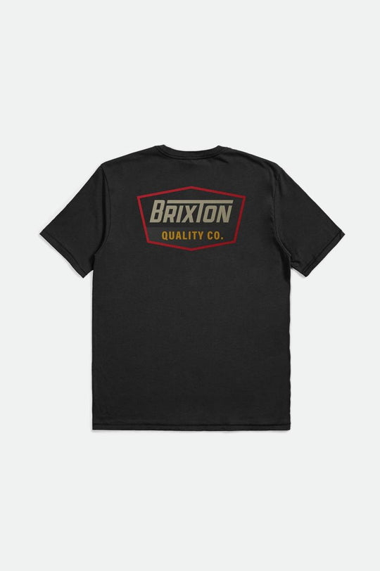 
       Brixton Regal S/S Standard Tee - Black/Sand
     