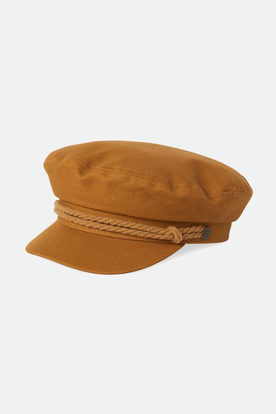 
       Brixton Fiddler Fisherman Cap - Golden Brown
     