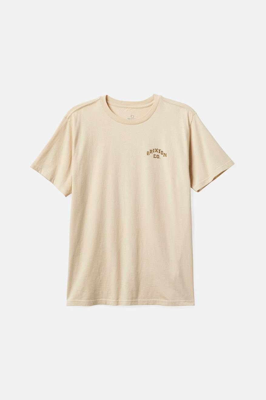 
       Brixton Homer S/S Standard Tee - Cream Classic Wash
     