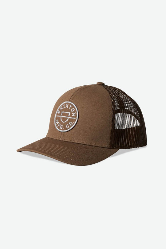 
       Brixton Crest Netplus MP Trucker Hat - Desert Palm/Desert Palm
     