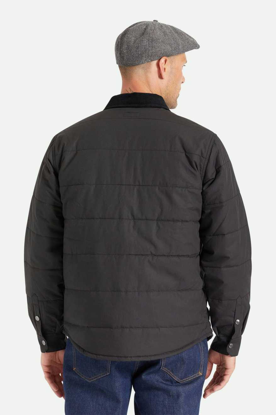 
       Men&#39;s Back Fit Image | Cass Jacket - Black/Black
     