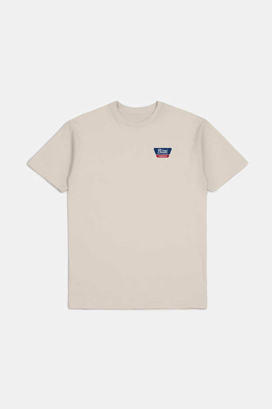 
       Brixton Linwood S/S Standard T-Shirt - Cream
     