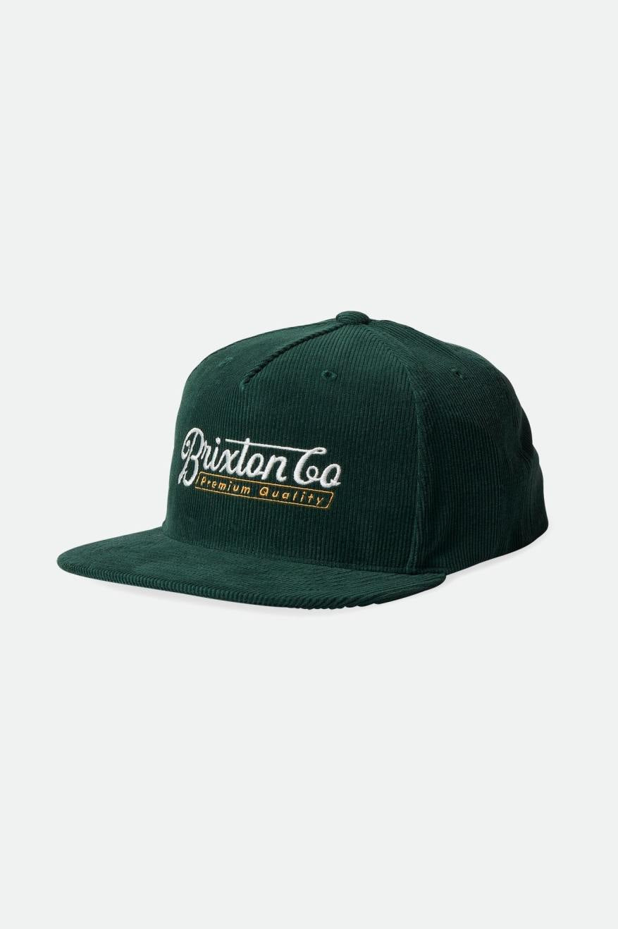 
       Brixton Belford Netplus MP Snapback - Pine Needle
     