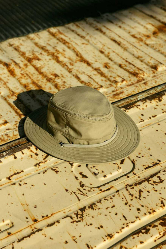 
       Brixton Coolmax Packable Safari Bucket Hat - Khaki
     