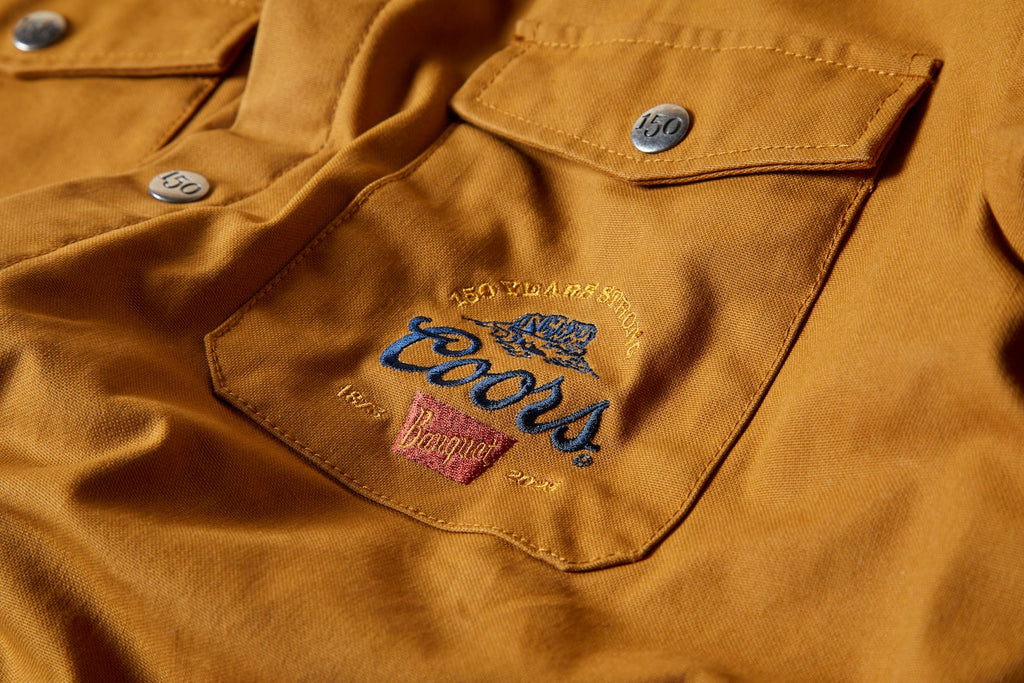 Brixton Coors 150 Durham Lined Jacket - Golden Brown