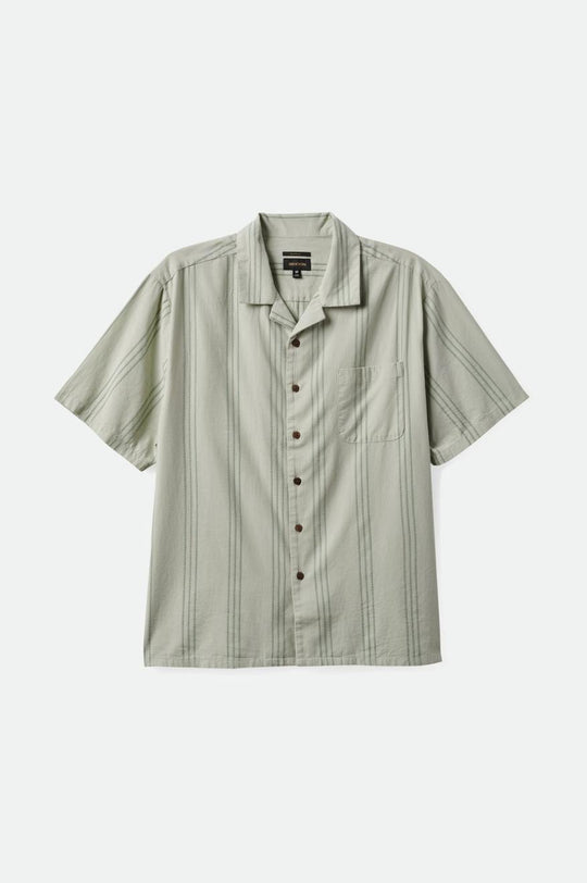 
       Brixton Bunker Reserve Cool Weight S/S Woven - Mineral Grey
     