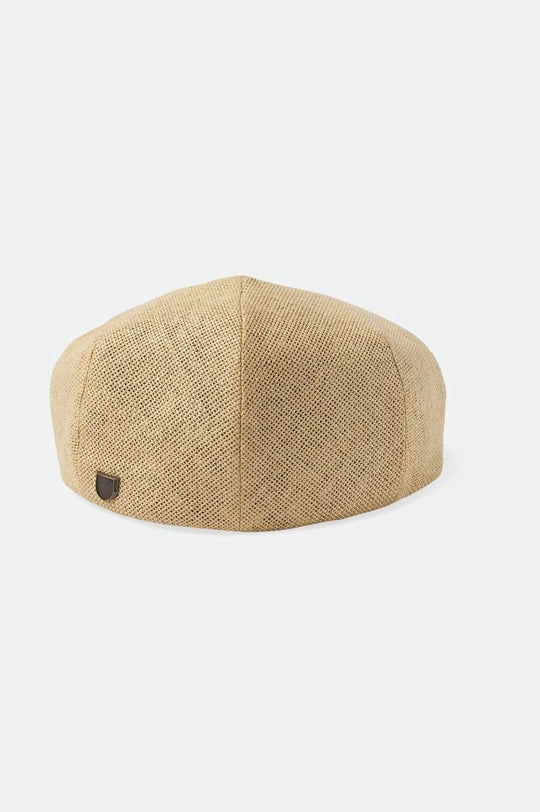 
       Brixton Hooligan Light Weight Flat Cap - Natural Straw
     