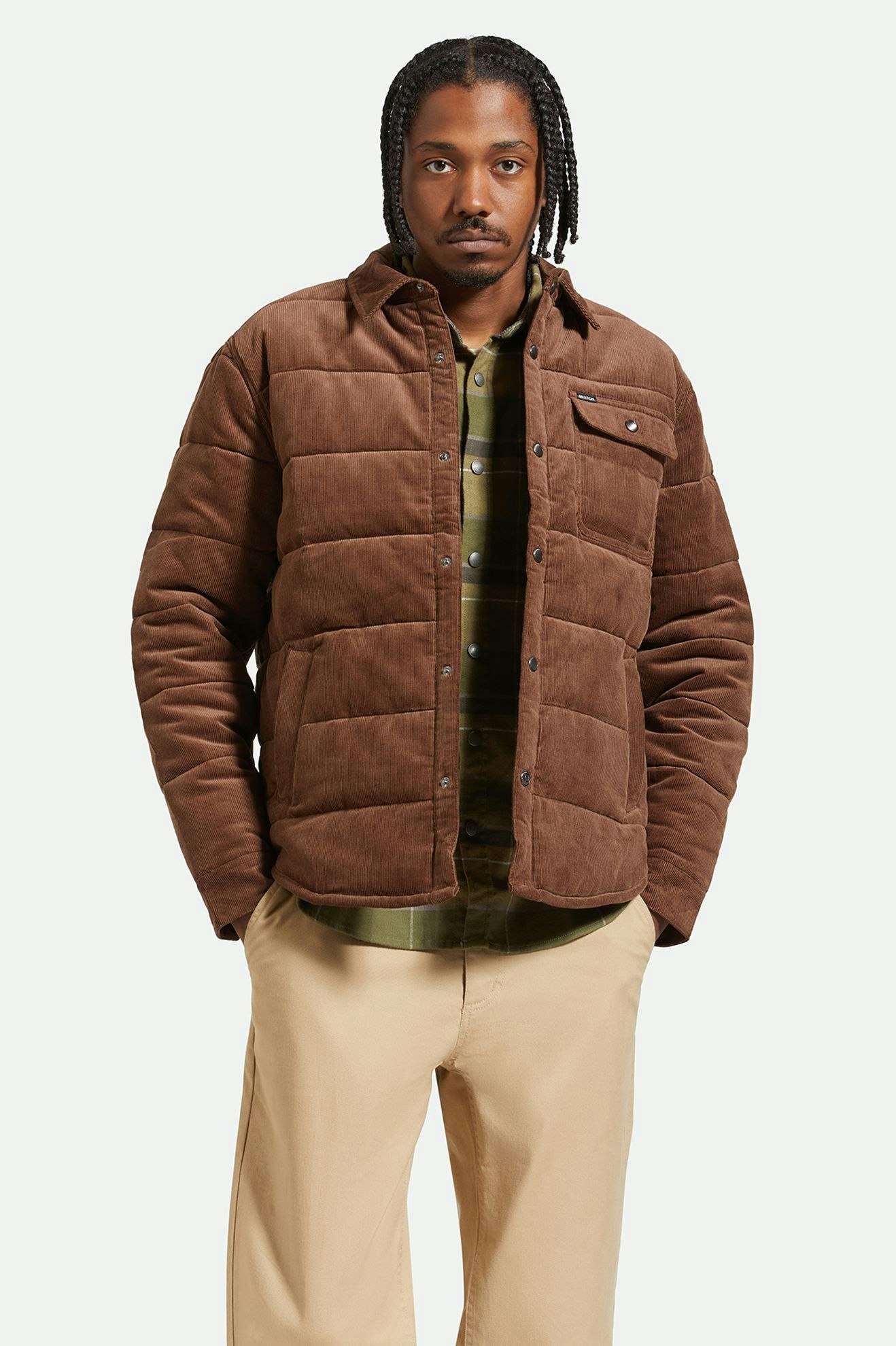 
       Men&#39;s Front Fit | Cass Jacket - Pinecone Brown Cord
     