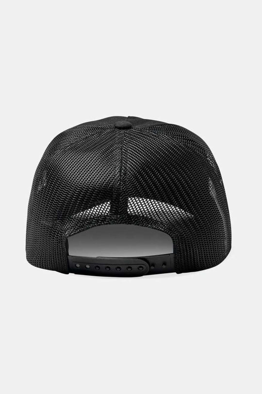 
       Brixton Keaton Netplus Trucker Hat - Black/Black
     