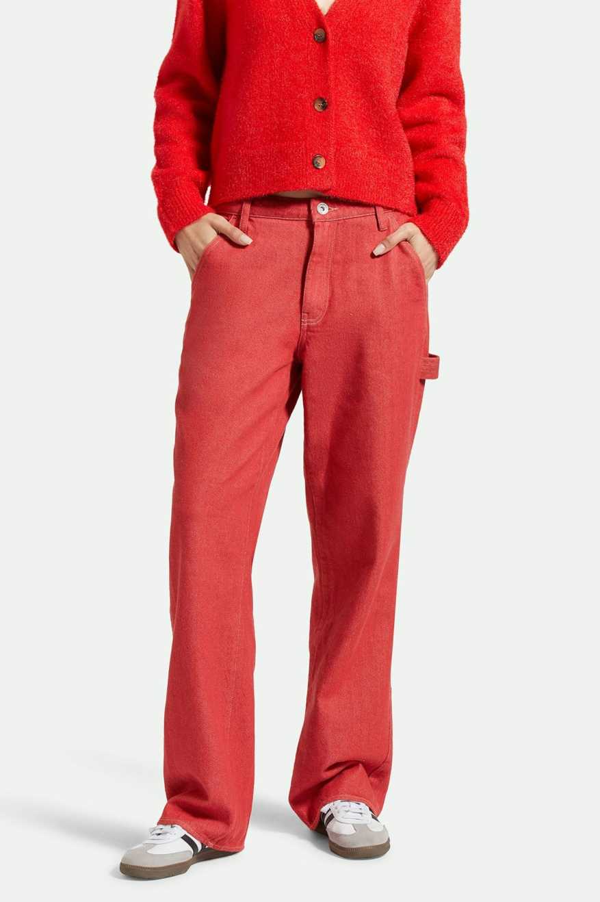 Women's Front Fit | Essex Painter Pant - Mars Red