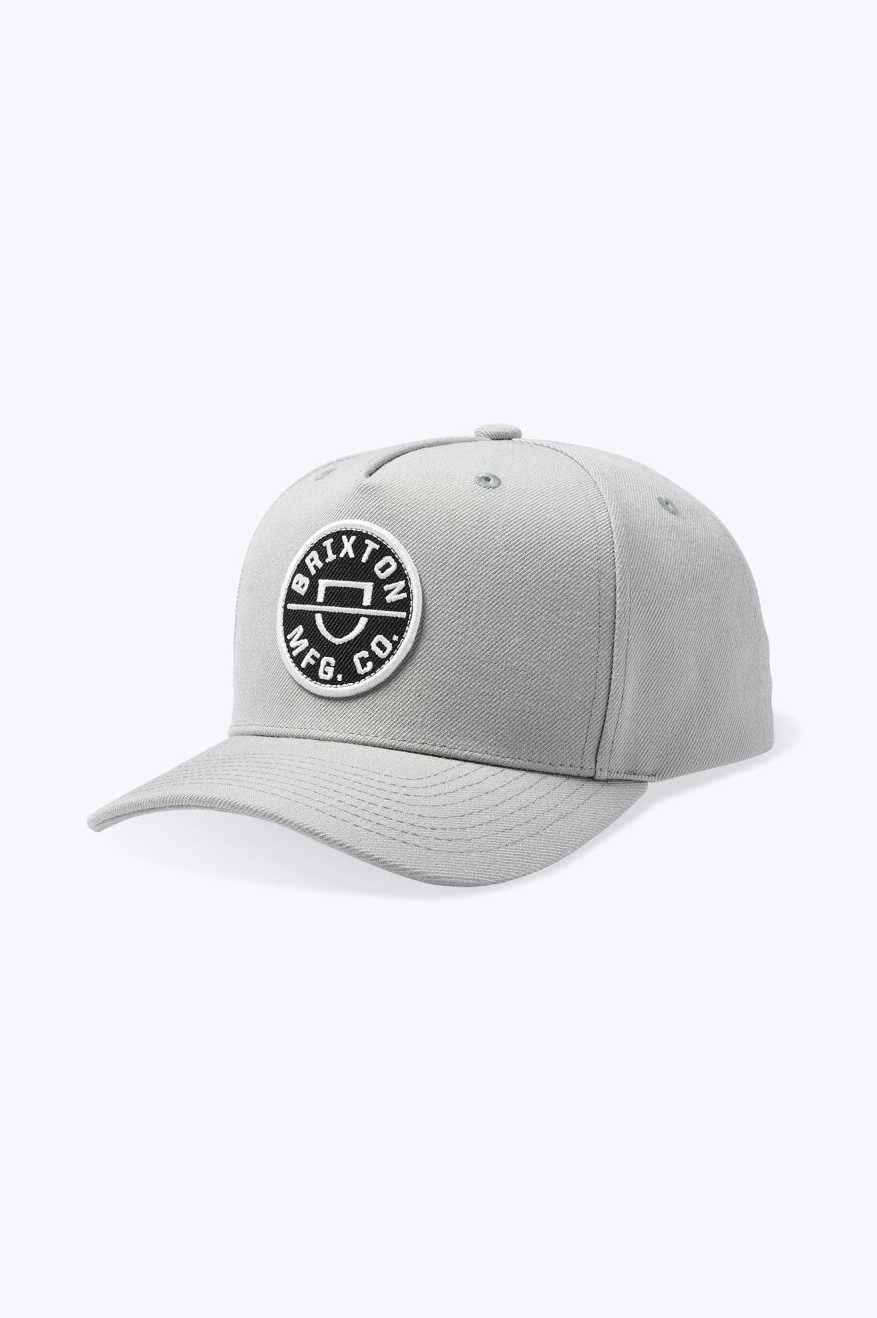 
       Brixton Crest Netplus Snapback - Cinder Grey
     