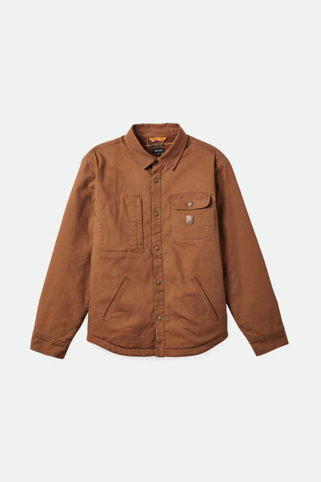 Builders Stretch Flannel Lined Jacket - Bison