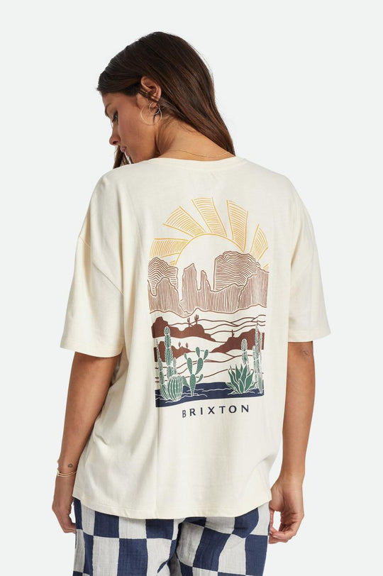 
       Brixton Cultivate Oversized Boyfriend Tee - Whitecap
     