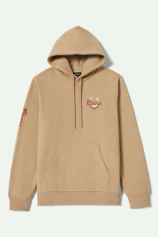 Brixton Men's Coors Luck Hoodie - Sand | Main