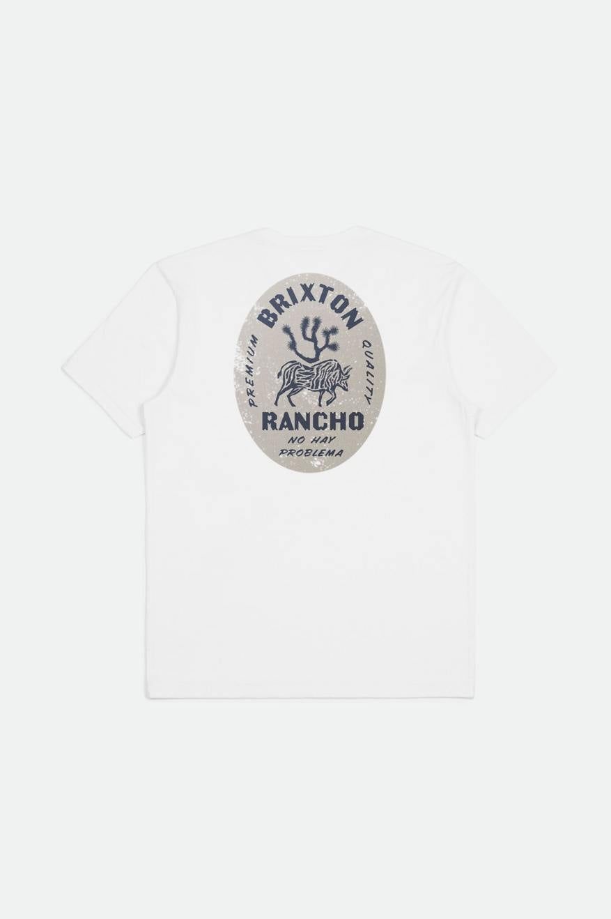 
       Brixton Rancho S/S Tailored Tee - White
     