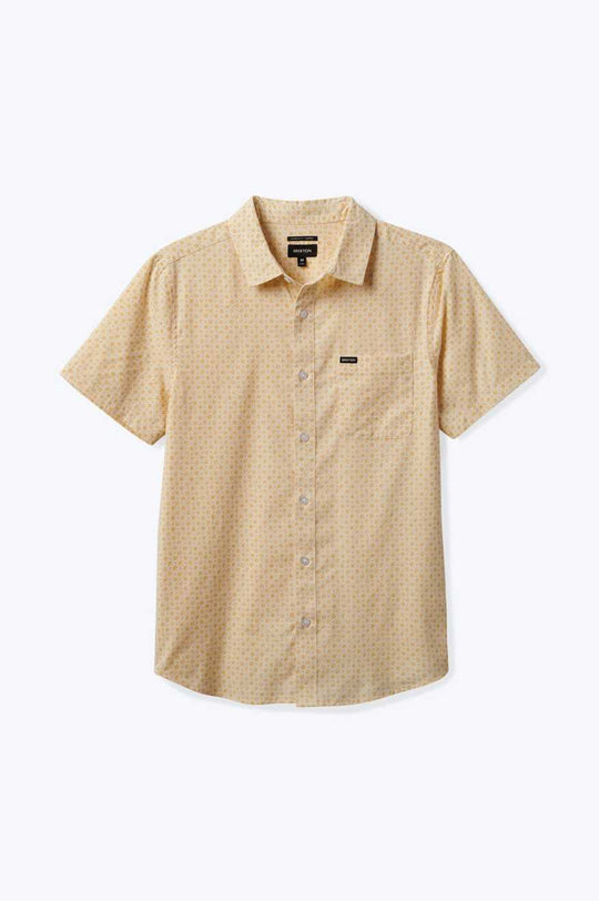 
       Brixton Charter Print S/S Shirt - Whitecap Micro
     