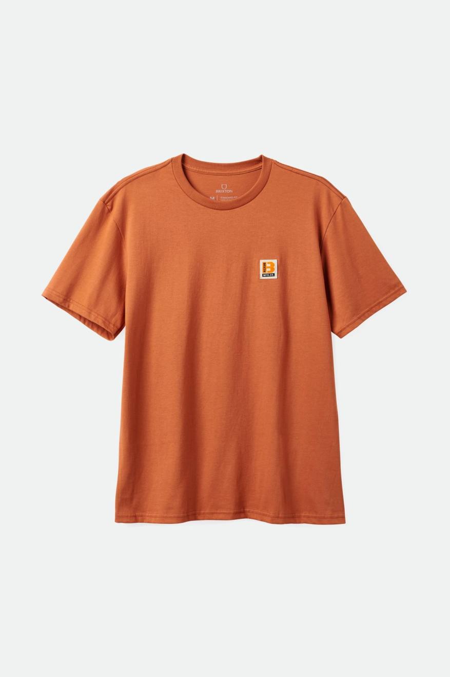 
       Brixton Builders S/S Standard Tee - Terracotta
     