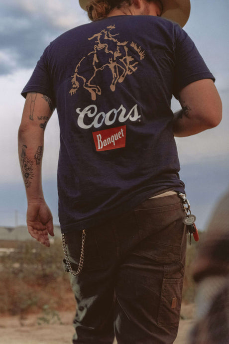 
       Men&#39;s Lifestyle 2 | Coors Colt S/S Standard T-Shirt - Navy
     