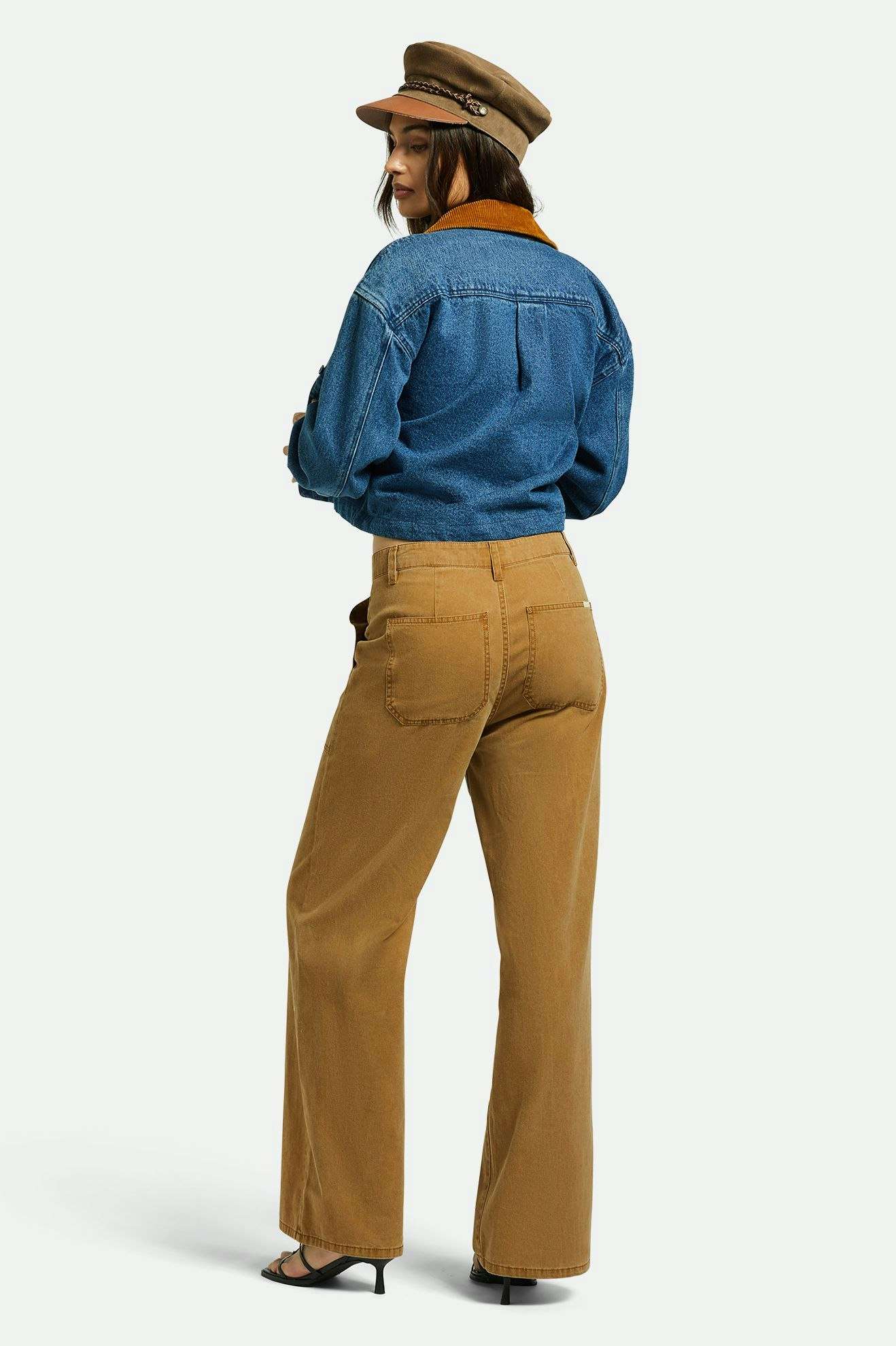 
       Women&#39;s Back Fit Image | Vintage Military Lightweight Pant - Washed Copper
     