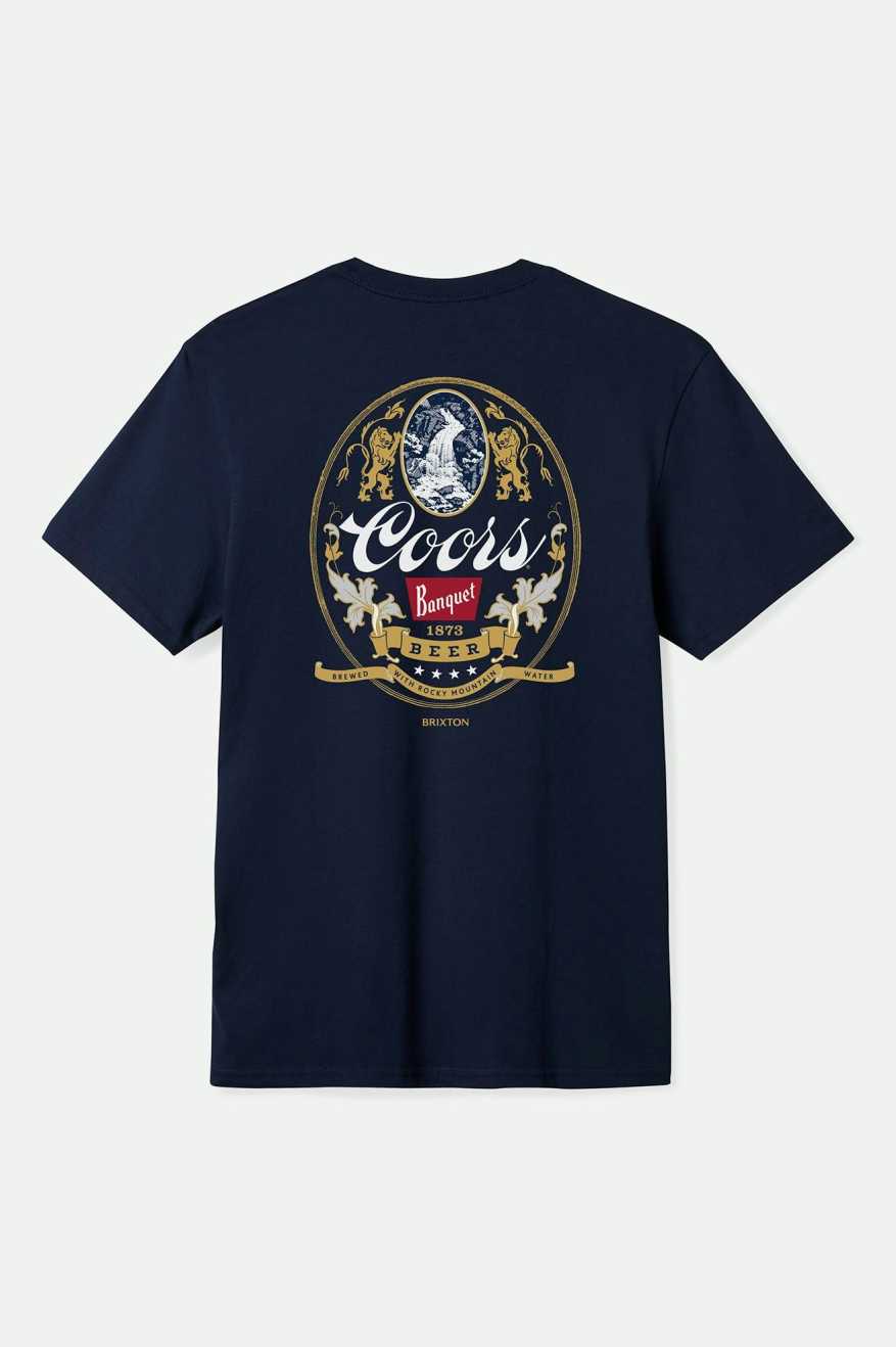 Coors Start Your Legacy Mountain T-Shirt - Navy